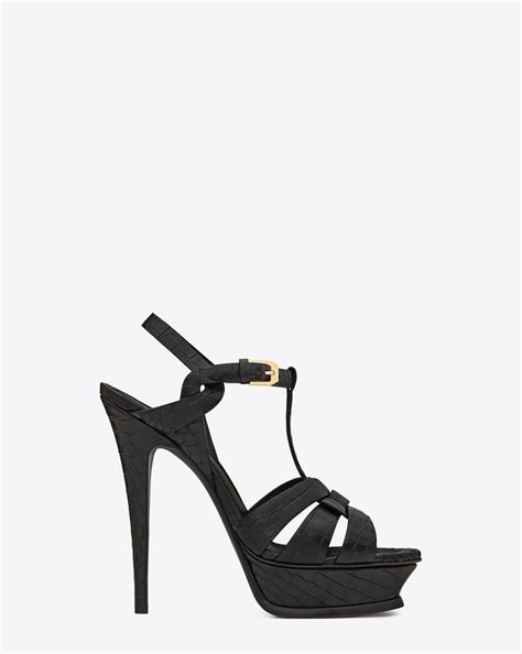 ysl iris 105 sandal|Saint Laurent Classic Tribute 105 Sandals .